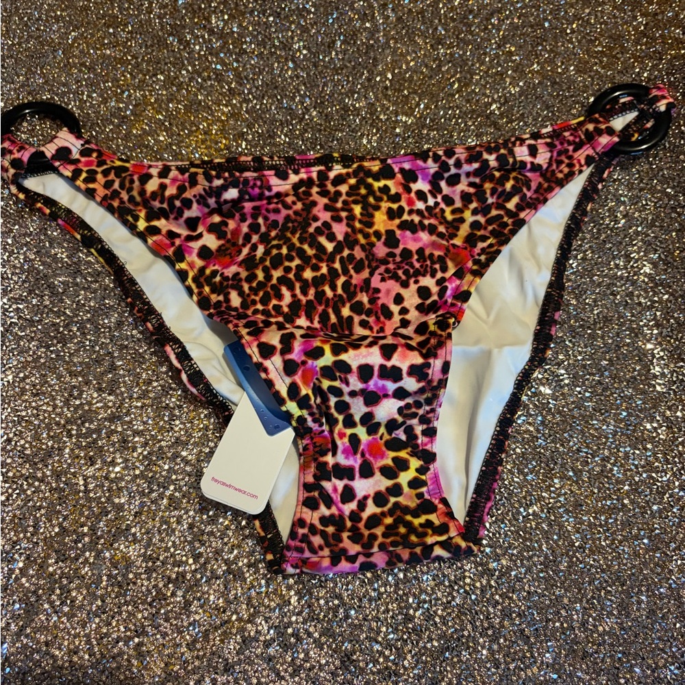 Freya Wildside Bikini - Pink and Yellow Leopard Print